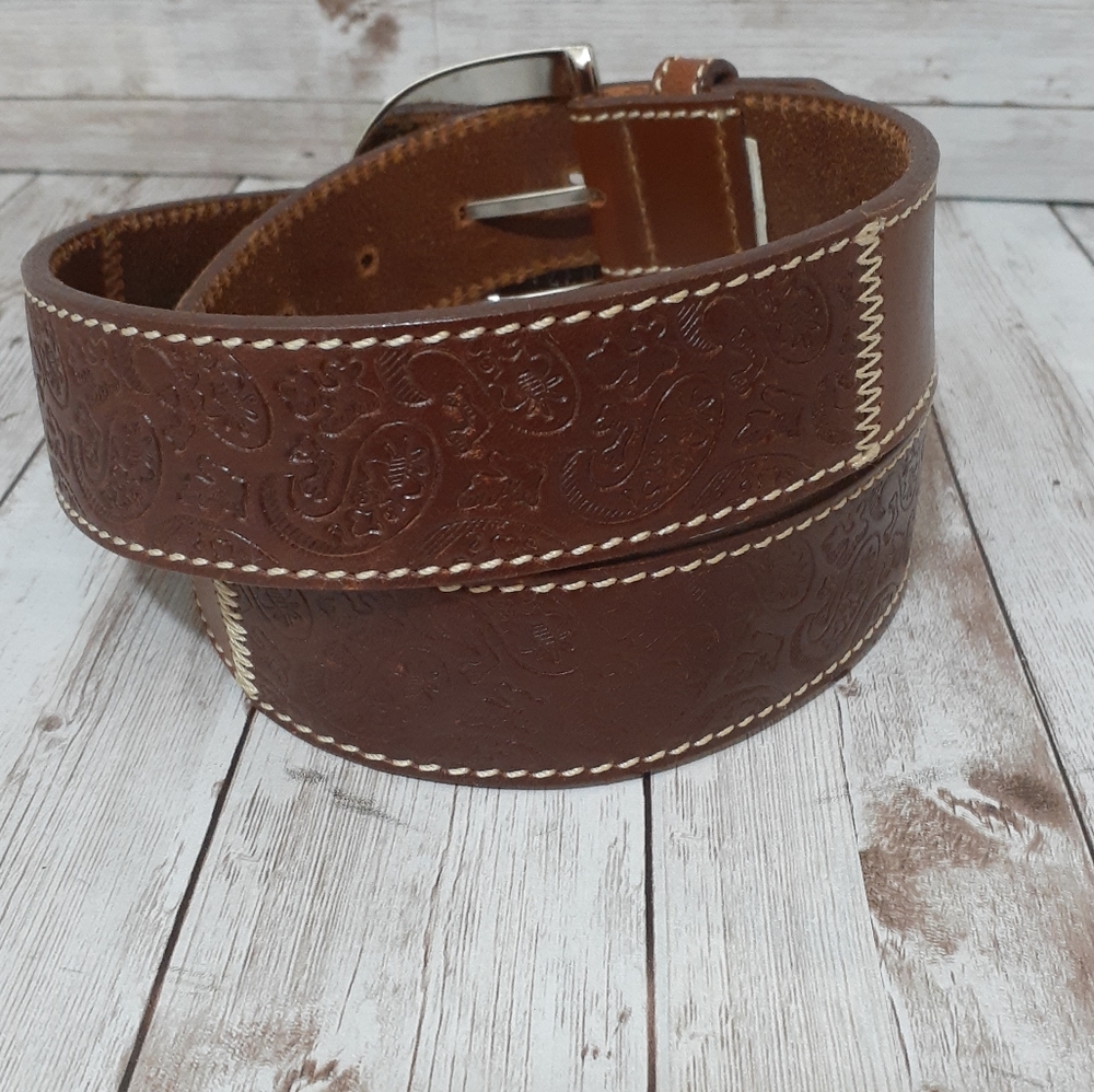 Womens leather belt